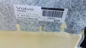 Volvo S60 Rear floor carpet liner 39801551