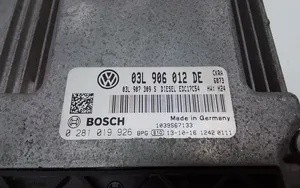 Volkswagen PASSAT B7 USA Centralina/modulo del motore 03L906012DE