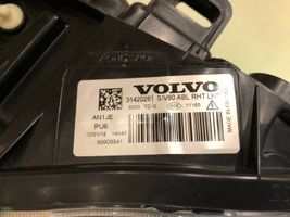 Volvo V60 Lot de 2 lampes frontales / phare 31420261