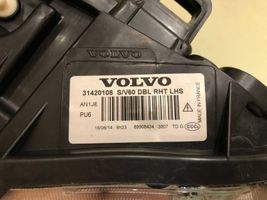 Volvo V60 Lot de 2 lampes frontales / phare 31420108