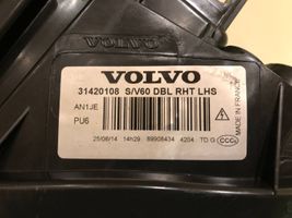 Volvo S60 Etu-/ajovalon valaisimen sarja 31420108