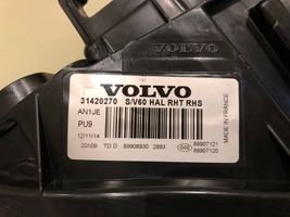 Volvo V60 Lot de 2 lampes frontales / phare 31420269