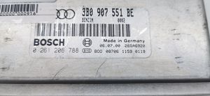 Audi A6 S6 C5 4B Moottorin ohjainlaite/moduuli 3B0907551BE