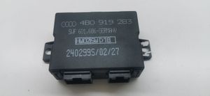 Audi A8 S8 D2 4D Unité de commande, module PDC aide au stationnement 4D0919283