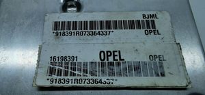 Opel Sintra Moottorin ohjainlaite/moduuli 16198391