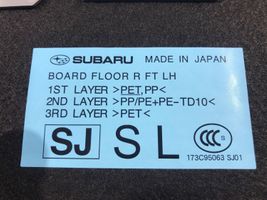 Subaru Forester SK Doublure de coffre arrière, tapis de sol 173C95063