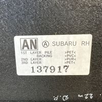 Subaru Outback (BT) Doublure de coffre arrière, tapis de sol 137917