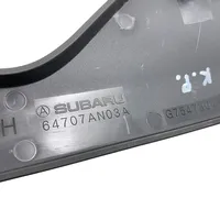 Subaru Outback (BT) Rivestimento cintura di sicurezza 64707AN03A