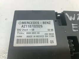 Mercedes-Benz E W211 Sėdynės valdymo blokas A2118702026