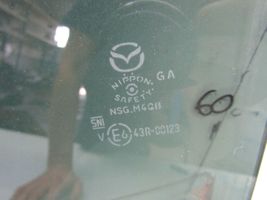 Mazda 3 Rear door window glass 
