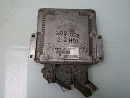 Peugeot 607 Unité de commande, module ECU de moteur 0281011781