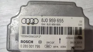 Audi TT TTS Mk2 Gaisa spilvenu vadības bloks 8J0959655