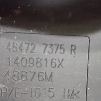 Dacia Duster Ohjauspyörän pylvään verhoilu 484727375R