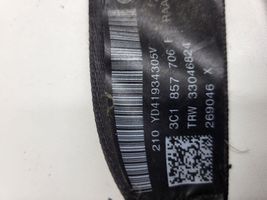 Volkswagen PASSAT B7 Front seatbelt 3C1857706F