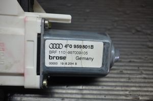 Audi A6 S6 C6 4F Front door window regulator motor 4F0959801