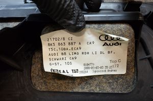 Audi A4 S4 B8 8K Garniture panneau latérale du coffre 8K5863887A