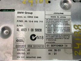 BMW 3 E36 Radio/CD/DVD/GPS-pääyksikkö 65126915711
