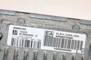 Peugeot 206 CC Module de contrôle de boîte de vitesses ECU 9662784880