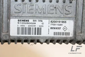 Renault Megane I Module de contrôle de boîte de vitesses ECU 8200191955