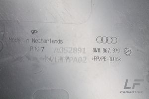 Audi A5 Moldura de la puerta trasera 8W8867979