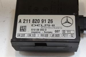 Mercedes-Benz SLK R171 Signalizacijos valdymo blokas A2118209126