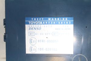 Lexus LS 430 Boîtier module alarme 8973050103