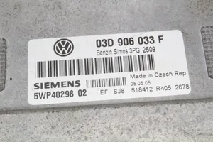 Volkswagen Polo VI AW Sterownik / Moduł ECU 03D906033F