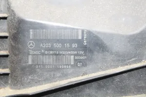 Mercedes-Benz CLK A209 C209 Radiatorių komplektas A2035001593