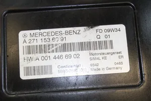 Mercedes-Benz SLK R171 Moottorin ohjainlaite/moduuli A2711536091