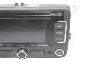 Volkswagen Tiguan Radio/CD/DVD/GPS-pääyksikkö 3C8035279A