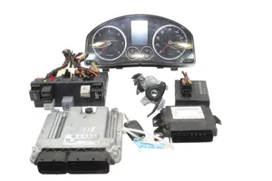 Volkswagen Tiguan Kit centralina motore ECU e serratura 03L906022GT