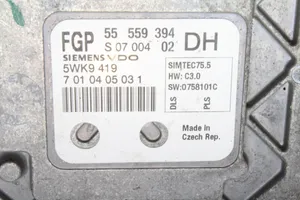 Opel Astra H Sterownik / Moduł ECU 55559394