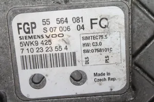 Opel Astra H Calculateur moteur ECU 55564081