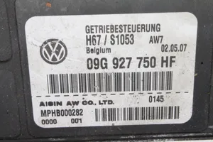 Volkswagen Polo Vaihdelaatikon ohjainlaite/moduuli 09G927750HF