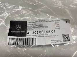 Mercedes-Benz C W205 Etupuskurin alempi jäähdytinsäleikkö A2058855201