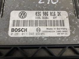 Volkswagen Touran I Sterownik / Moduł ECU 0281011946