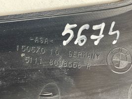 BMW 5 G30 G31 Front bumper splitter molding 51118098668