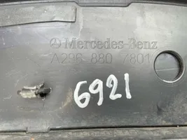 Mercedes-Benz EQS V297 Zierleiste Radlauf hinten 2968807801