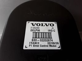 Volvo S40 Sirena del sistema de alarma 31252084