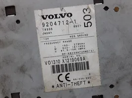 Volvo S40, V40 Unité principale radio / CD / DVD / GPS 9204712
