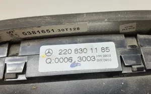 Mercedes-Benz S W220 Ilmastoinnin ohjainlaite 2208301185