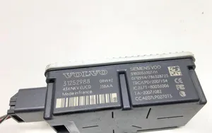 Volvo V70 Door central lock control unit/module 31252988