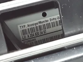 Mercedes-Benz C W204 Monitor / wyświetlacz / ekran A2048205497