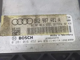 Audi A4 S4 B8 8K Calculateur moteur ECU 8K2907401A
