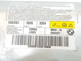 BMW 7 E65 E66 Priekšējo durvju drošības spilvens 72126963021