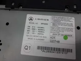 Mercedes-Benz A W169 Radija/ CD/DVD grotuvas/ navigacija A1698700289