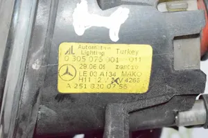 Mercedes-Benz A W169 Światło przeciwmgłowe przednie A2518200756