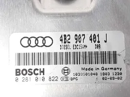 Audi A6 S6 C5 4B Sterownik / Moduł ECU 4B2907401J