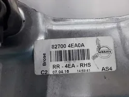 Nissan Qashqai Alzacristalli della portiera posteriore con motorino 827004EA0A