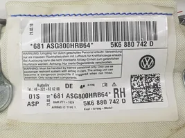 Volkswagen Golf VI Airbag da tetto 5K6880742D